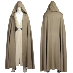 Star Wars 8 The Last Jedi Luke Skywalker Cosplay Costume Suit