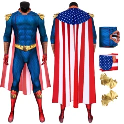 The Boys Cosplay Suit The Homelander Jumpsuit Costume For Adult
