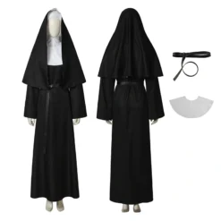 Female Demonic Uniform Black Halloween Suit