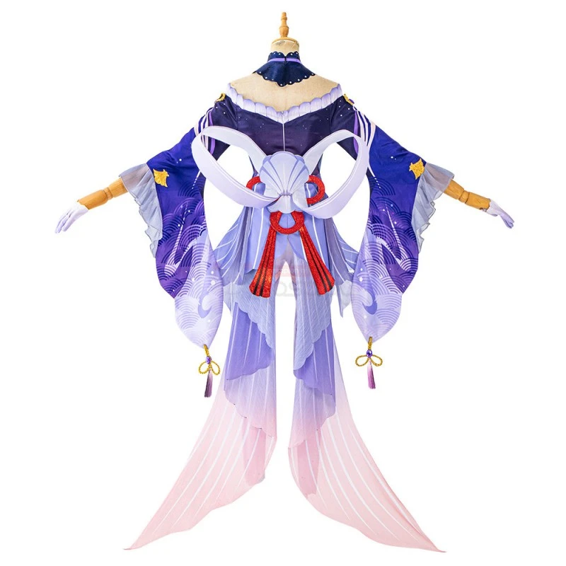 Sangonomiya Kokomi Costume Genshin Impact Cosplay Suit - Image 5