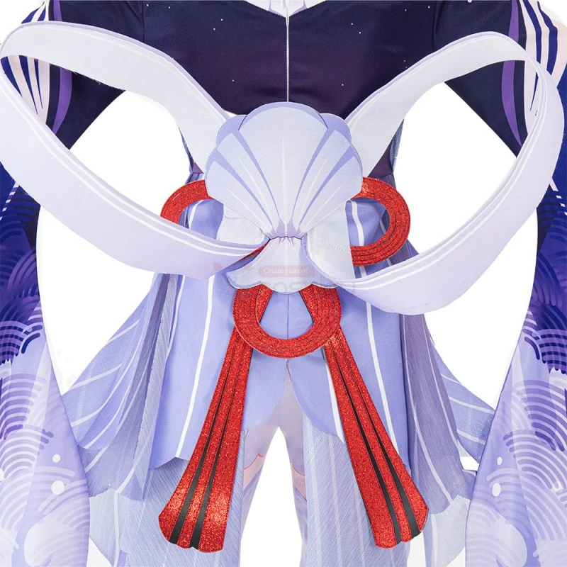 Sangonomiya Kokomi Costume Genshin Impact Cosplay Suit - Image 8