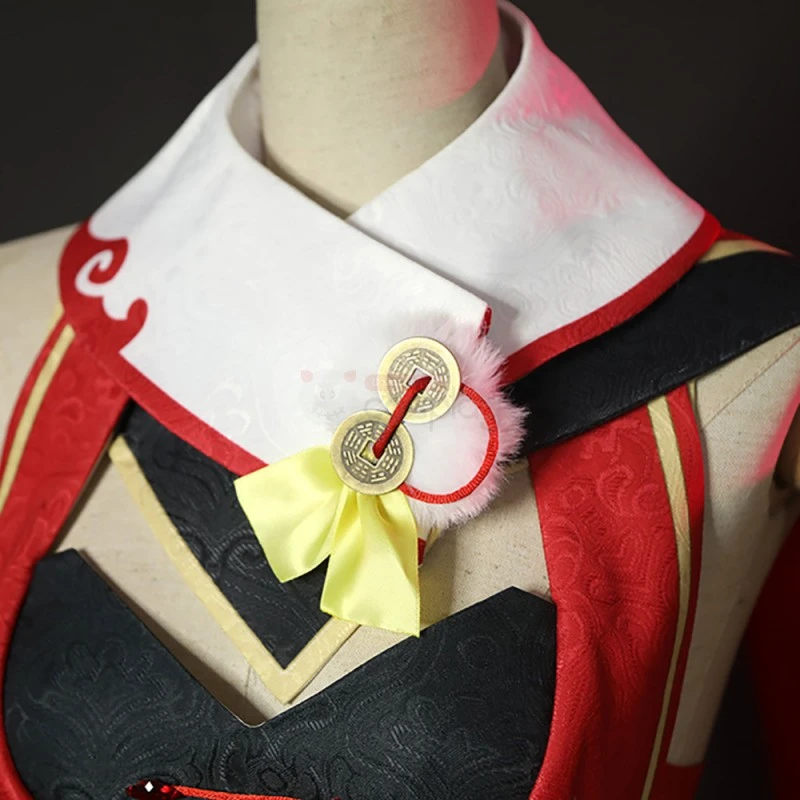 Yanfei Costume Genshin Impact Cosplay Suit - Image 6
