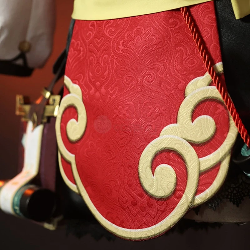 Yanfei Costume Genshin Impact Cosplay Suit - Image 14