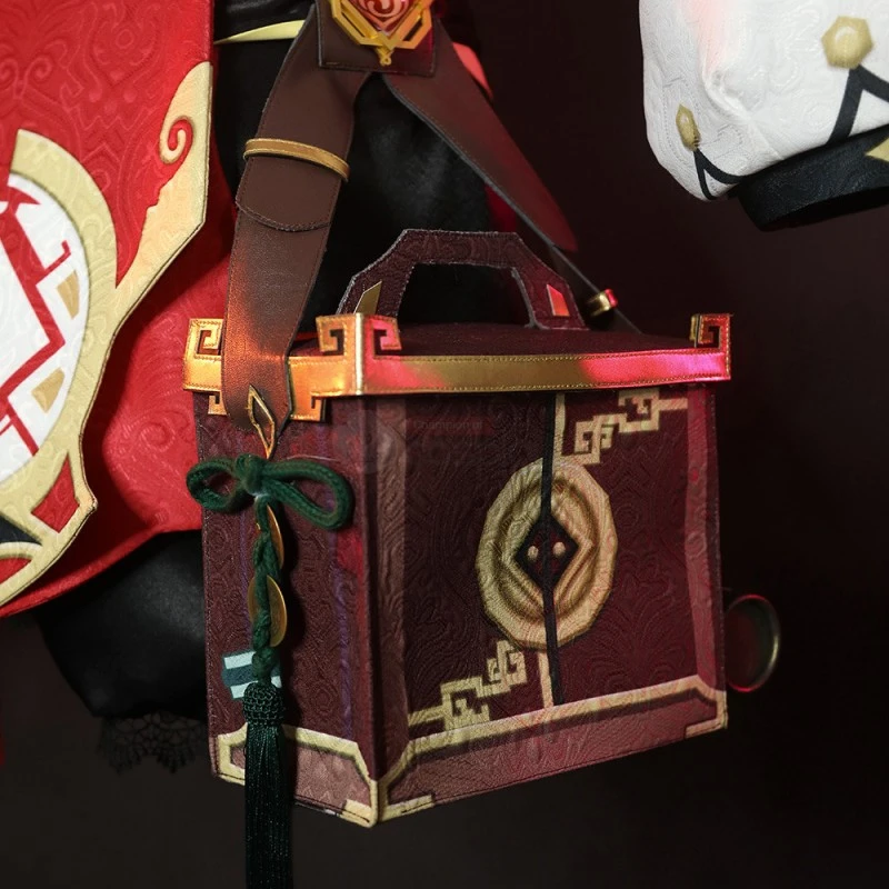 Yanfei Costume Genshin Impact Cosplay Suit - Image 8