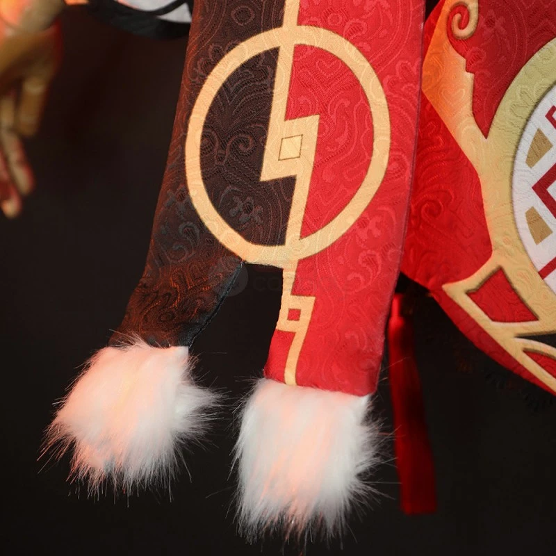 Yanfei Costume Genshin Impact Cosplay Suit - Image 13