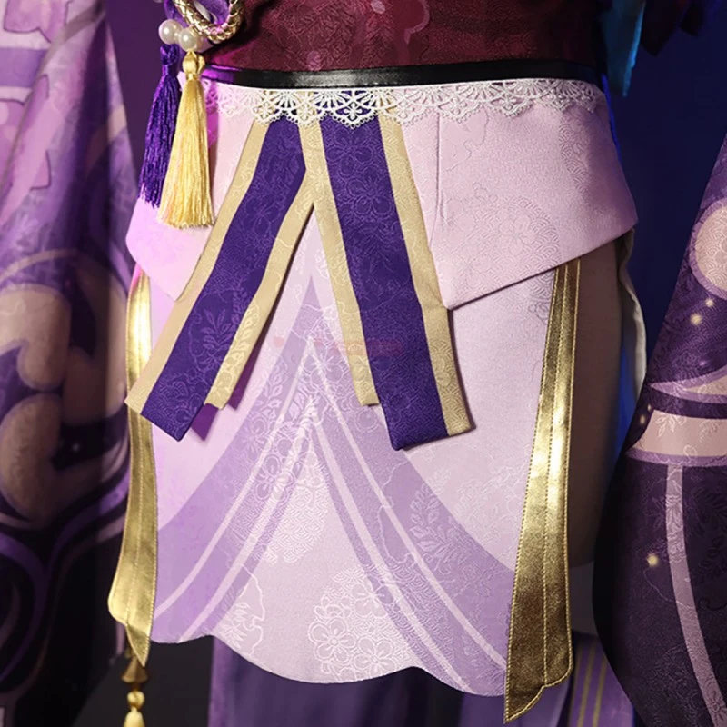 Baal Costume Genshin Impact Raiden Cosplay Suit - Image 16