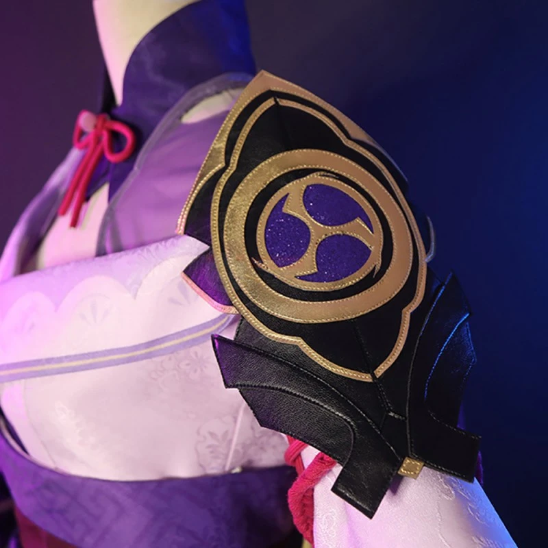 Baal Costume Genshin Impact Raiden Cosplay Suit - Image 9