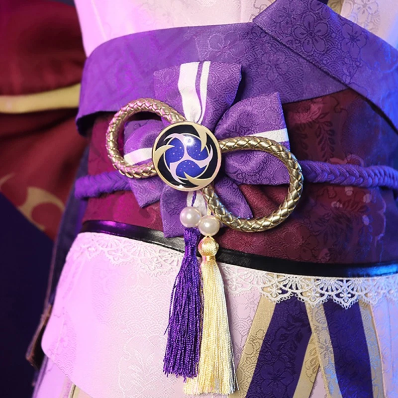 Baal Costume Genshin Impact Raiden Cosplay Suit - Image 12