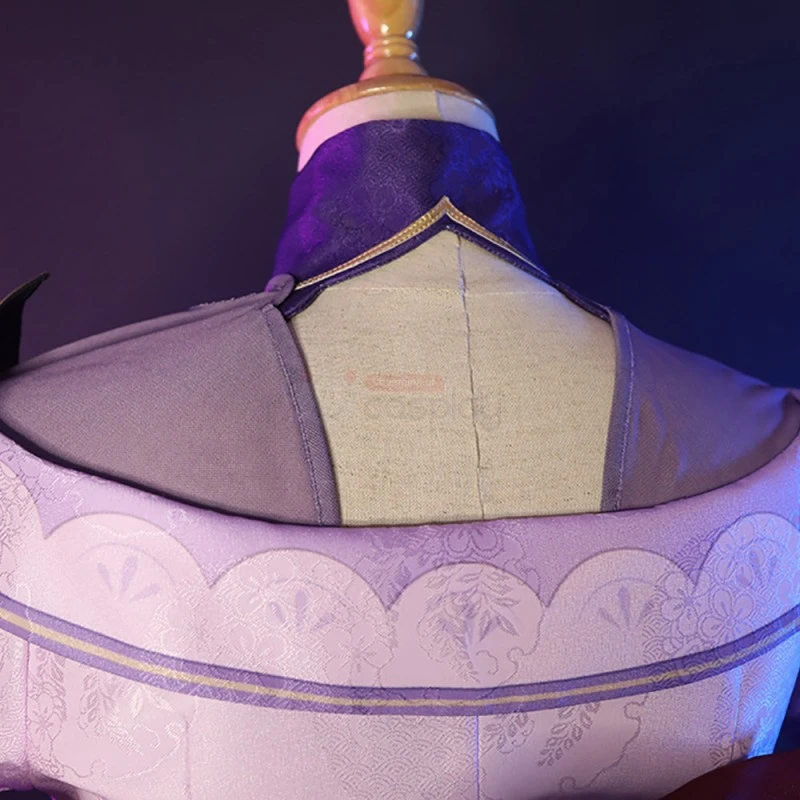 Baal Costume Genshin Impact Raiden Cosplay Suit - Image 7