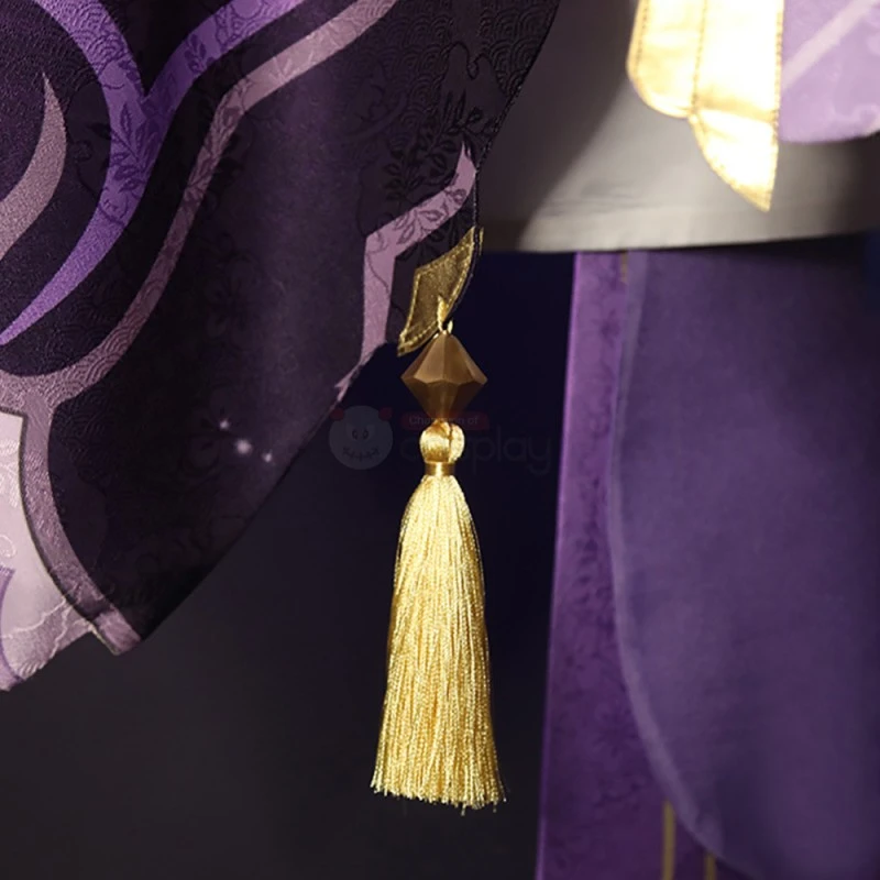 Baal Costume Genshin Impact Raiden Cosplay Suit - Image 21