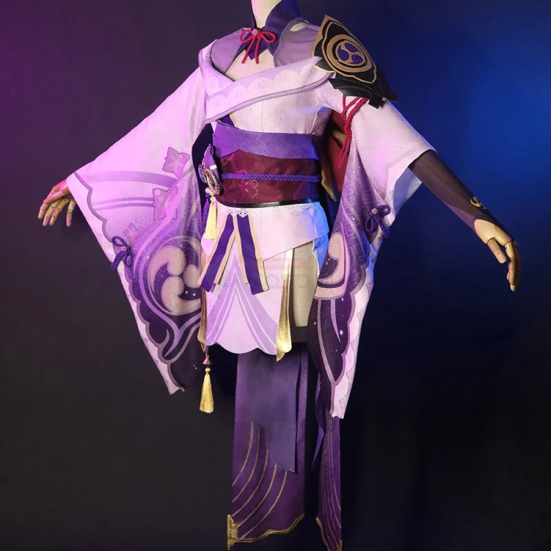 Baal Costume Genshin Impact Raiden Cosplay Suit - Image 4