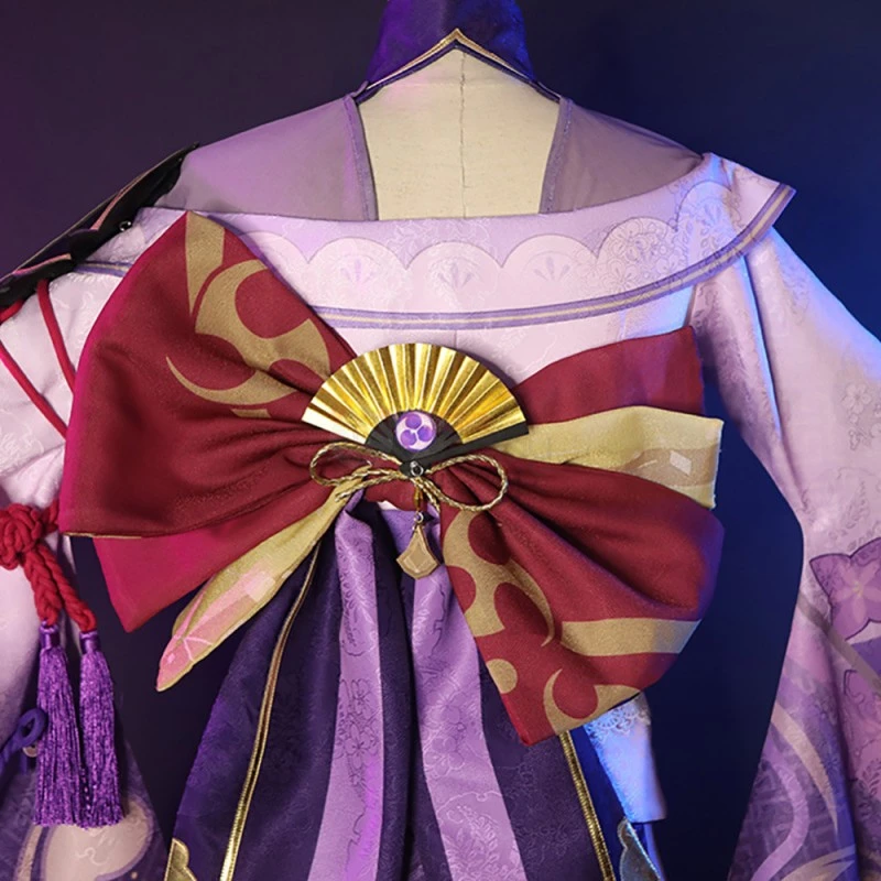 Baal Costume Genshin Impact Raiden Cosplay Suit - Image 8