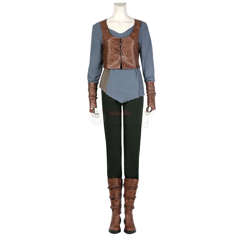 Cirilla Cosplay Costume The Season 2 Of The Witcher Costumes - Image 2
