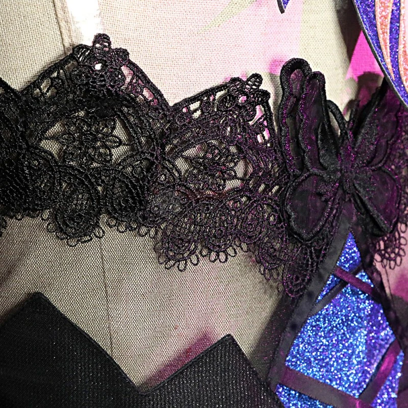 Genshin Impact Keqing Opulent Splendor Cosplay Costumes - Image 5