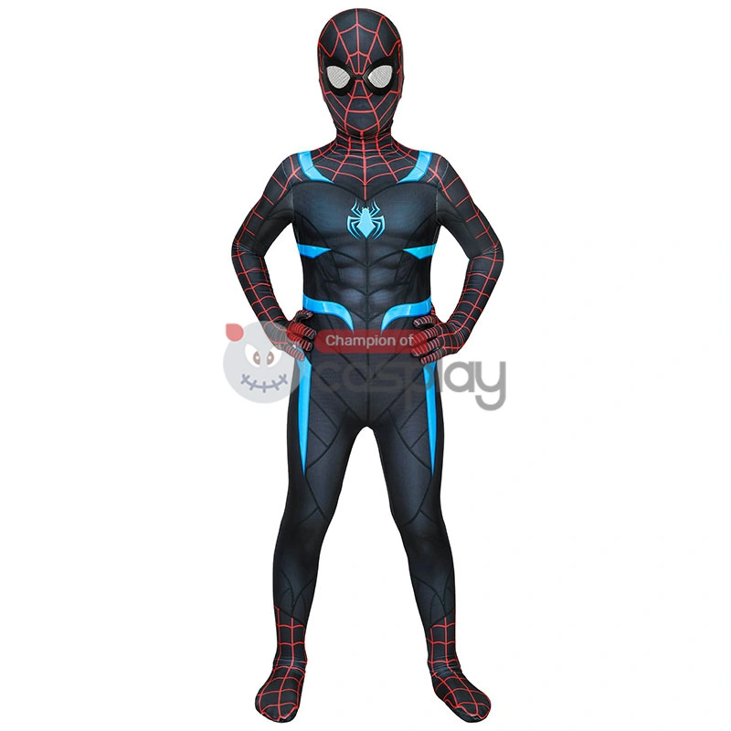 Kids Spider Man Jumpsuit Secret War Cosplay Costume - Image 2