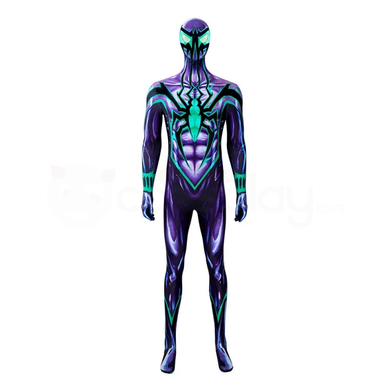 Chasm Ben Reilly Costume The Scarlet Spider Cosplay Spider-Man Jumpsuit - Image 2
