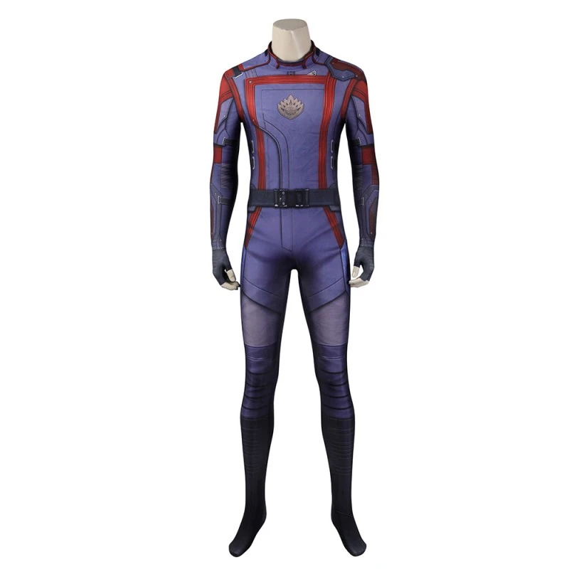 Guardians Of The Galaxy 3 Star Lord Peter Quill Jumpsuit Cosplay Costumes - Image 2