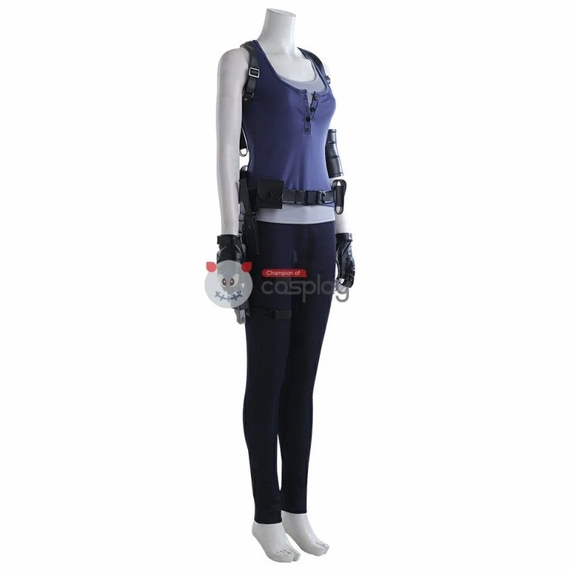 Jill Valentine Costume Resident Evil 3 Remake Cosplay Costume - Image 2