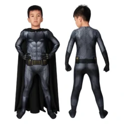 Children Bruce Wayne Black Polyester Jumpsuit By Champion Cosplay
