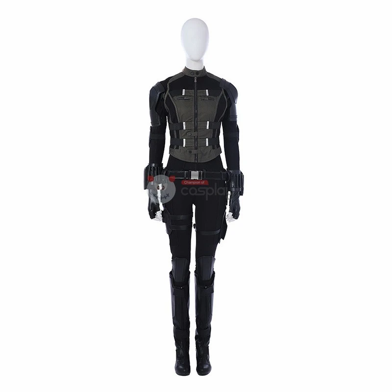 Black Widow Natasha Romanoff The Avengers Cosplay Costume - Image 2