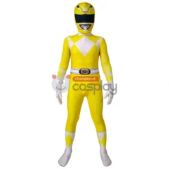 Ready To Ship For Kids Yellow Ranger Cosplay Costume