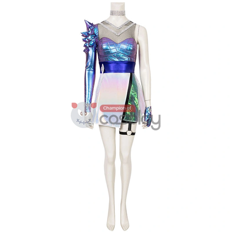 League Of Legends 2020 LOL KDA All Out Ahri Cosplay Costume - Image 2