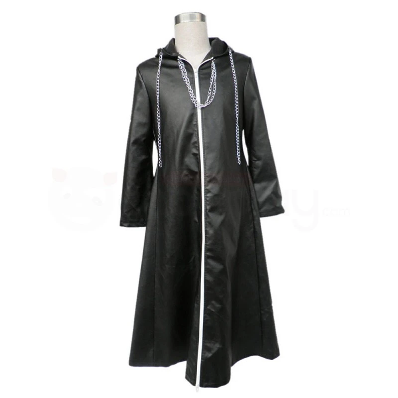 Kingdom Hearts Organization XIII Cosplay Costume Black Coat - Image 2