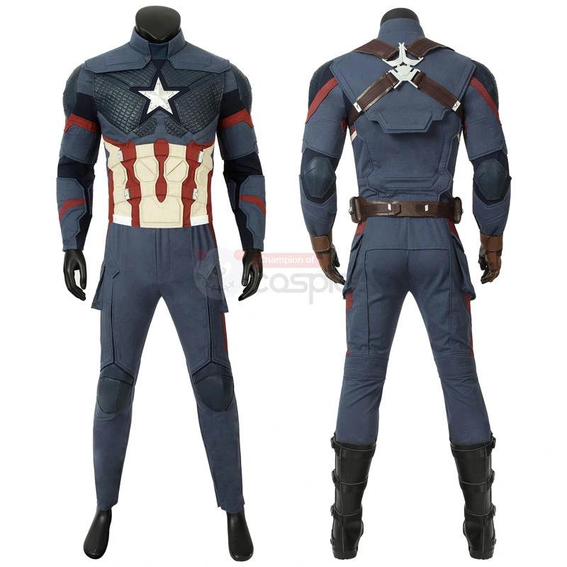 Captain America Costume Improved Version Steve Rogers Cosplay Costumes - Image 2