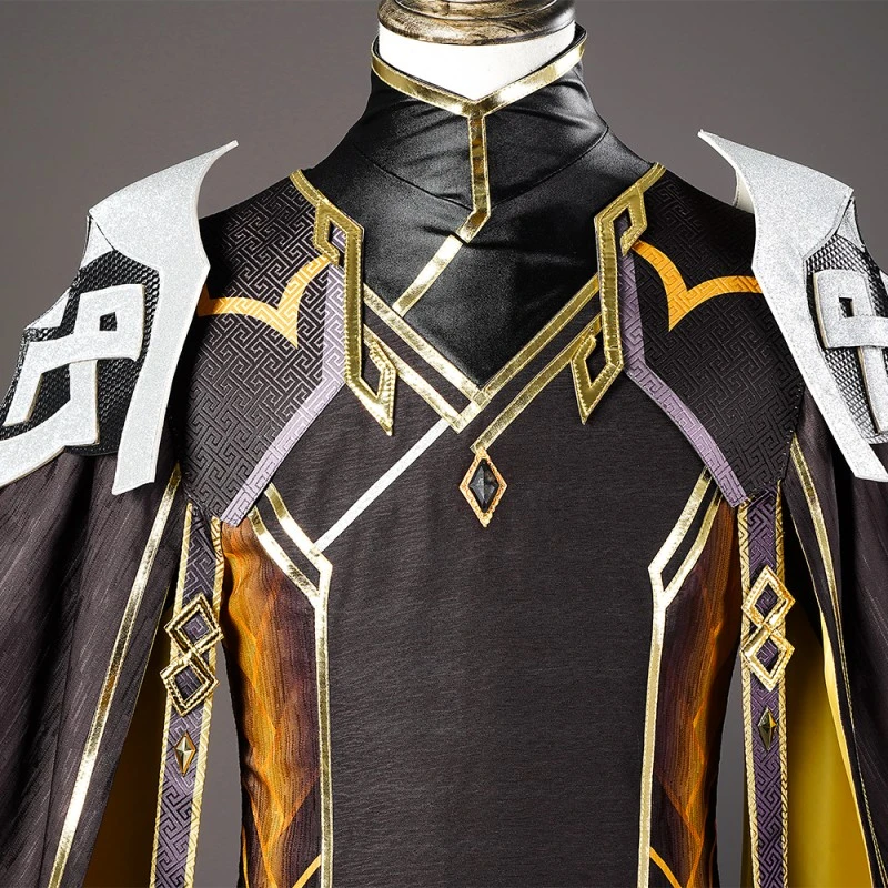 Genshin Impact Rock King Zhongli Cosplay Costumes - Image 12