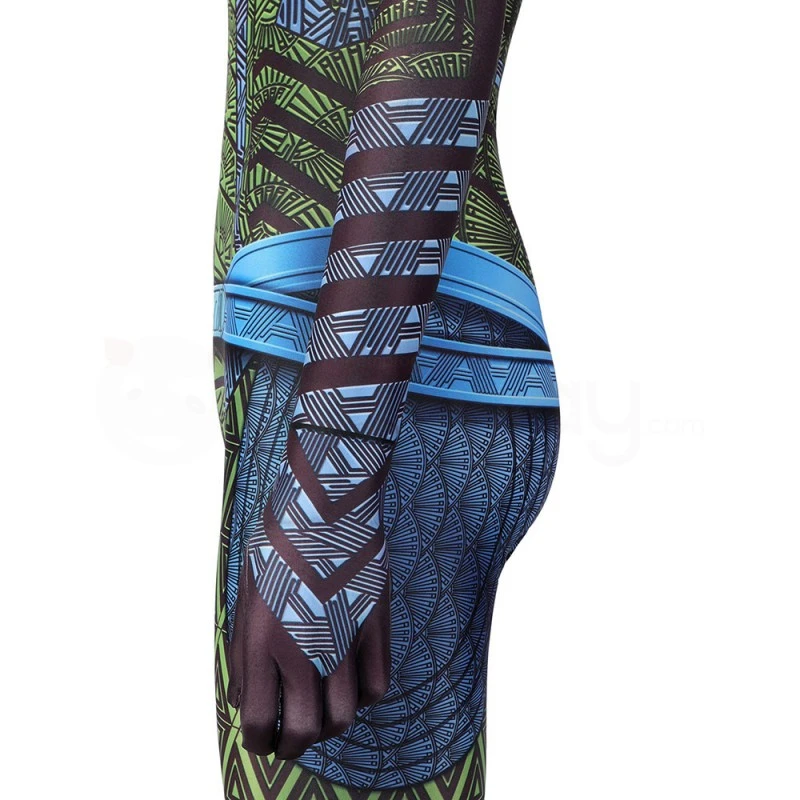 Black Panther Wakanda Forever Nakia Jumpsuit Cosplay Costumes - Image 10