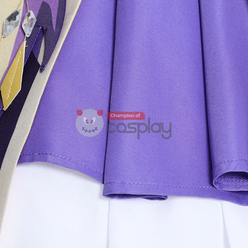 Keqing Costume Game Genshin Impact Cosplay Costumes - Image 15