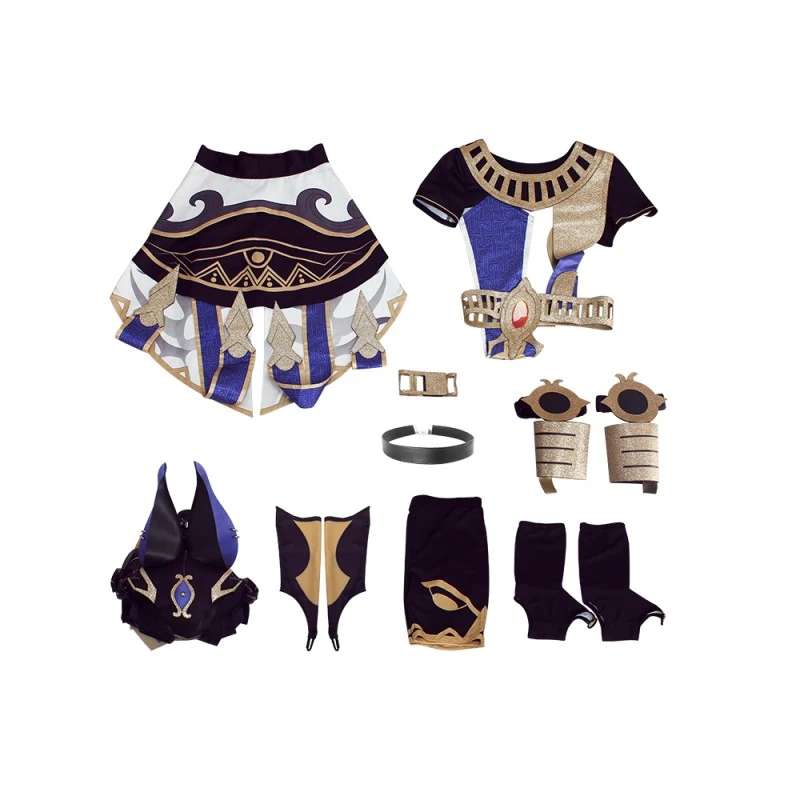 Genshin Impact Cosplay Costume Cyno Halloween Suit - Image 8
