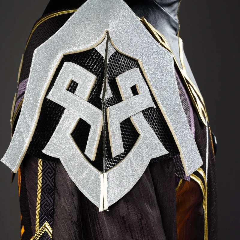 Genshin Impact Rock King Zhongli Cosplay Costumes - Image 13