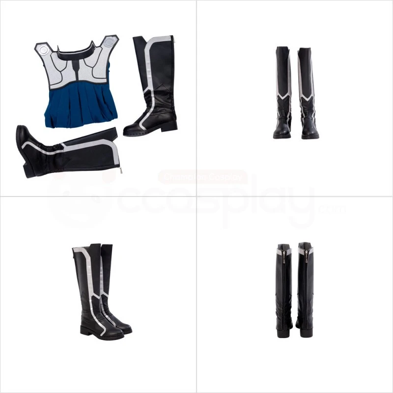 Thor 4 Love And Thunder Cosplay Costumes Valkyrie Halloween Suit - Image 13