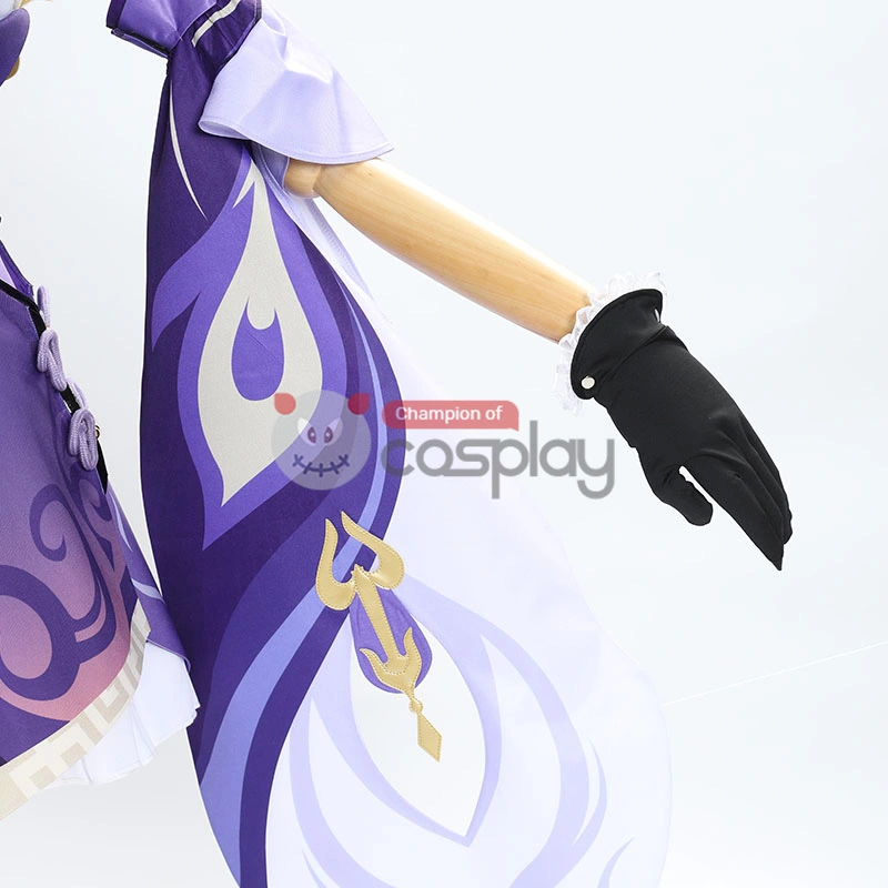 Keqing Costume Game Genshin Impact Cosplay Costumes - Image 16