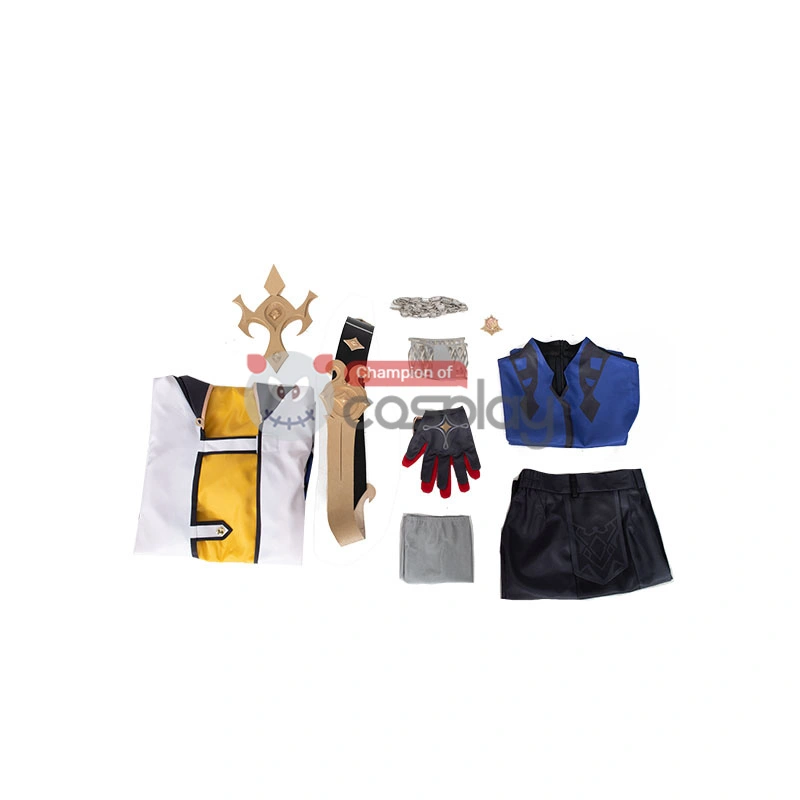 Genshin Impact Albedo Cosplay Costume - Image 13