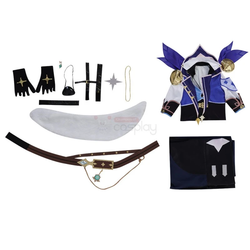 Genshin Impact Cosplay Costumes Kaeya Suit - Image 15