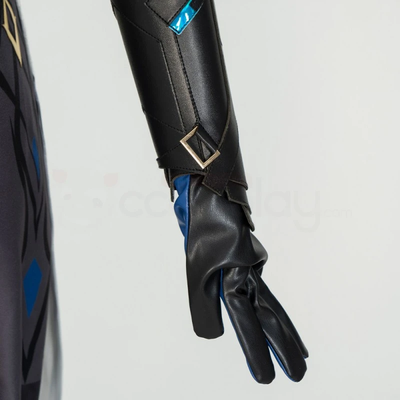 Genshin Impact The Doctor Cosplay Costumes Dottore Cosplay Suit - Image 13