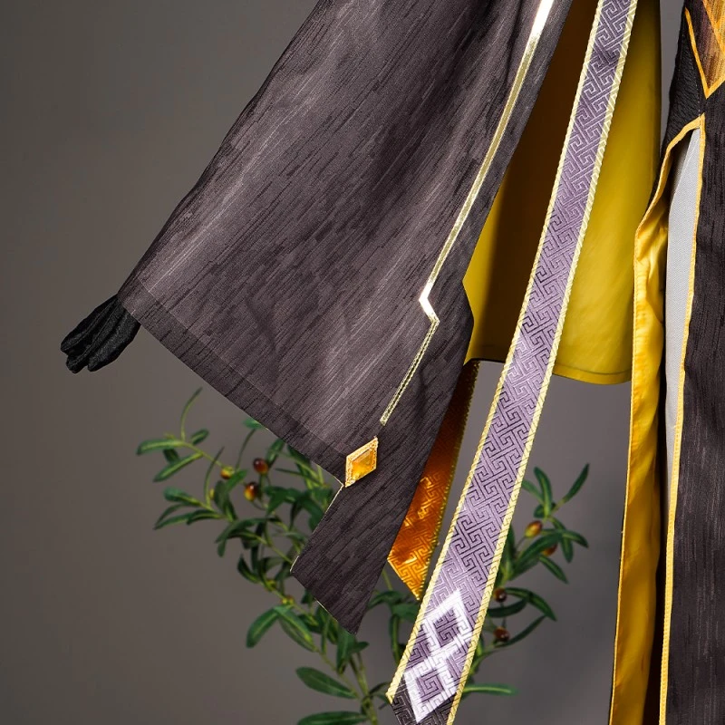 Genshin Impact Rock King Zhongli Cosplay Costumes - Image 14