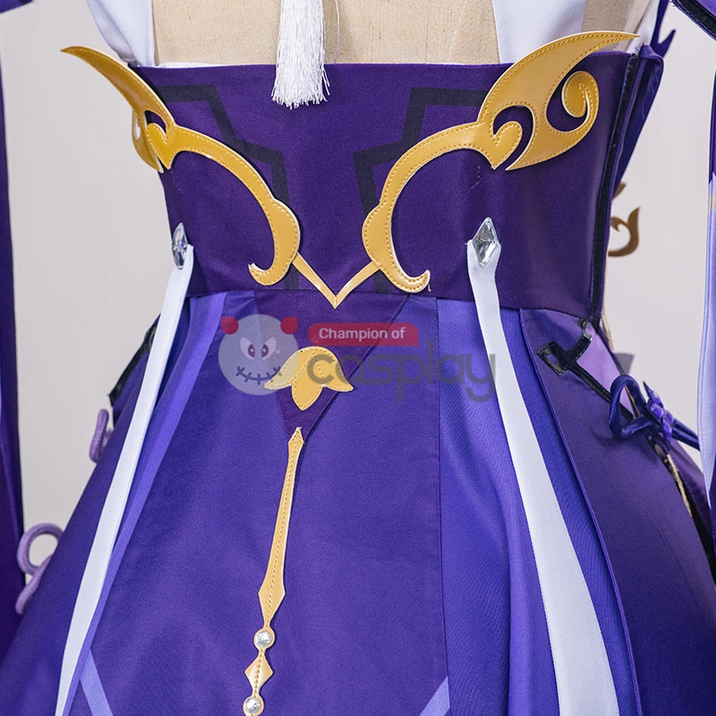 Keqing Costume Game Genshin Impact Cosplay Costumes - Image 18