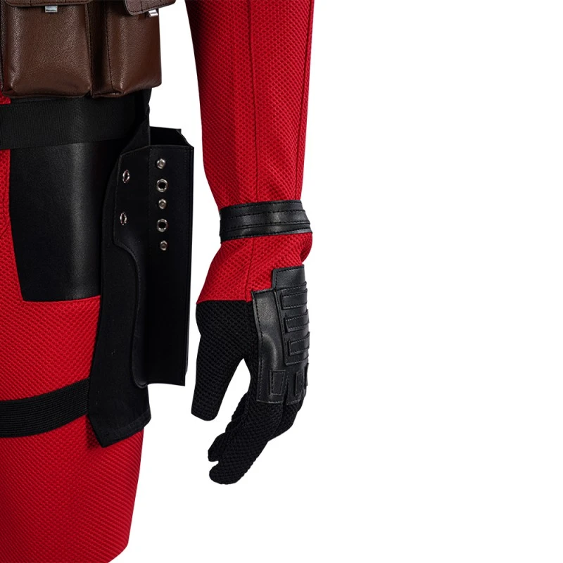 2023 Deadpool Cosplay Costumes Wade Wilson Deadpool 2 Halloween Suit Knitted Version - Image 15