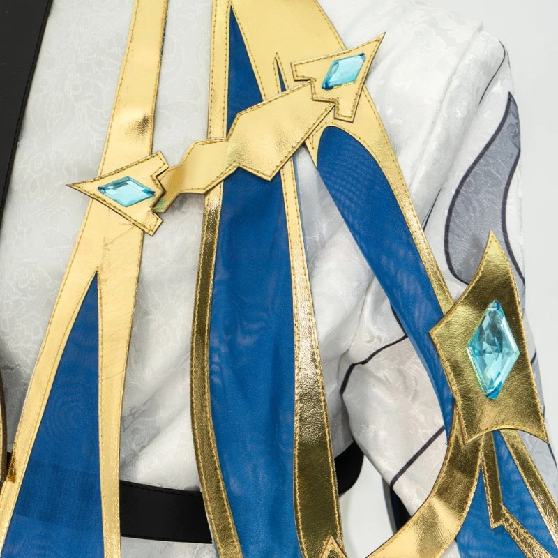 Genshin Impact The Doctor Cosplay Costumes Dottore Cosplay Suit - Image 16