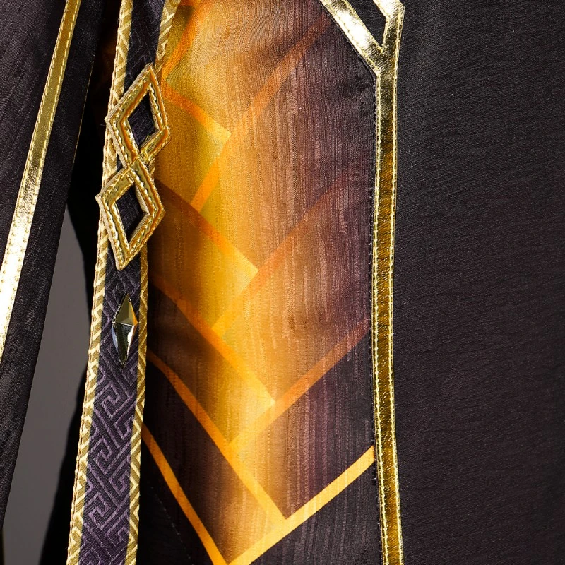Genshin Impact Rock King Zhongli Cosplay Costumes - Image 16