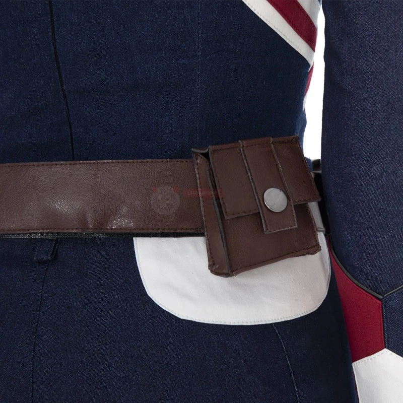 Captain Carter Costume What If Peggy Carter Cosplay Suit - Image 23