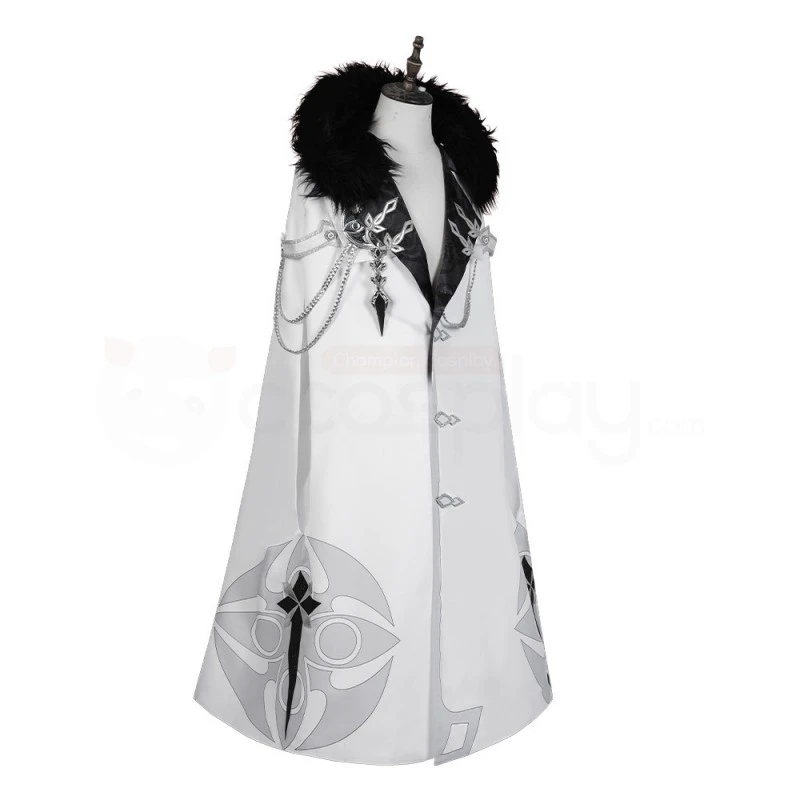 Genshin Impact Fatui Il Capitano Cosplay Costumes The Captain Suit - Image 2