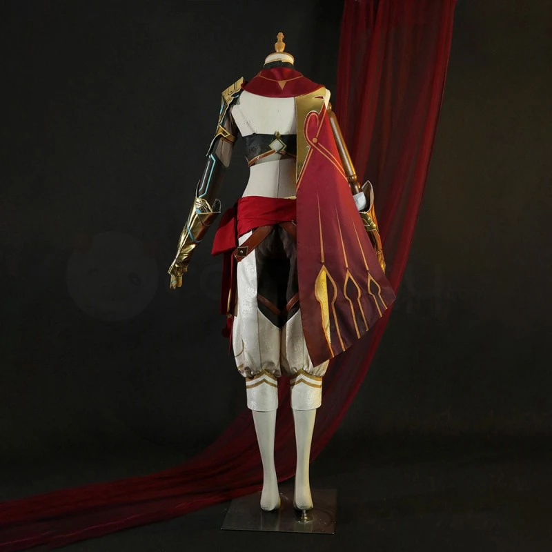Genshin Impact Gilded Brigade Spiritwind Hunter Cosplay Costumes - Image 2