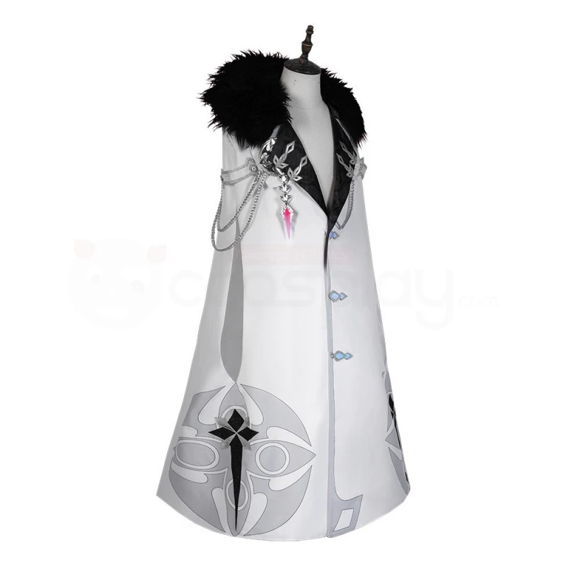Genshin Impact Fatui La Signora Cosplay Costume Damselette Suit - Image 2