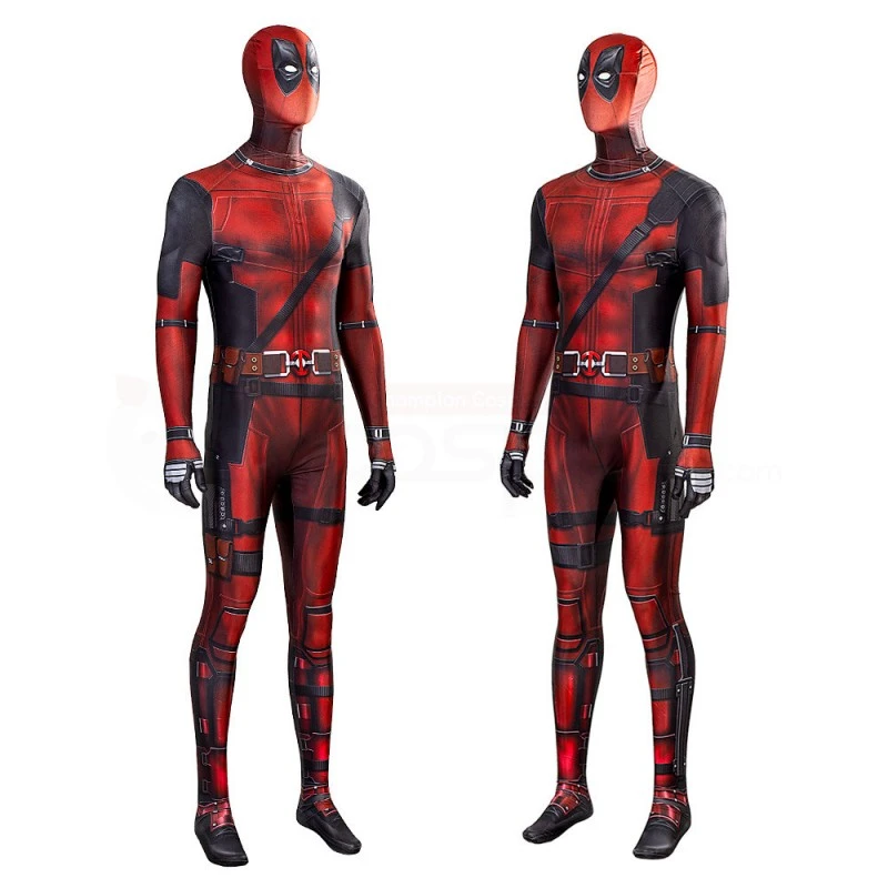 Deadpool Jumpsuit Deadpool Wade Wilson Cosplay Costumes - Image 2