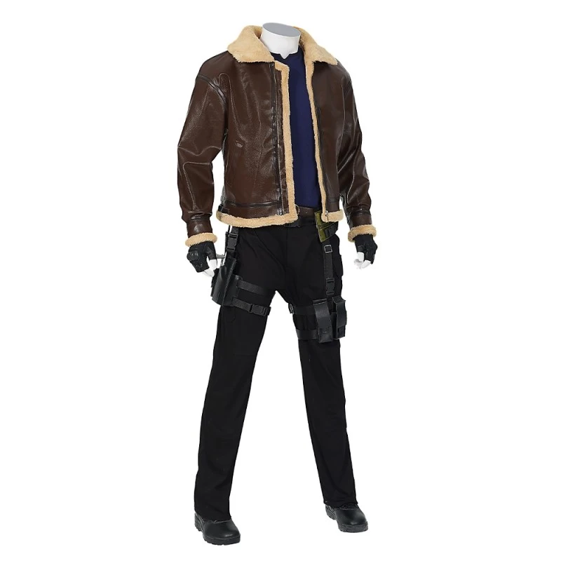 2023 Leon S Kennedy Cosplay Costumes Resident Evil 4 Remake Suit - Image 3