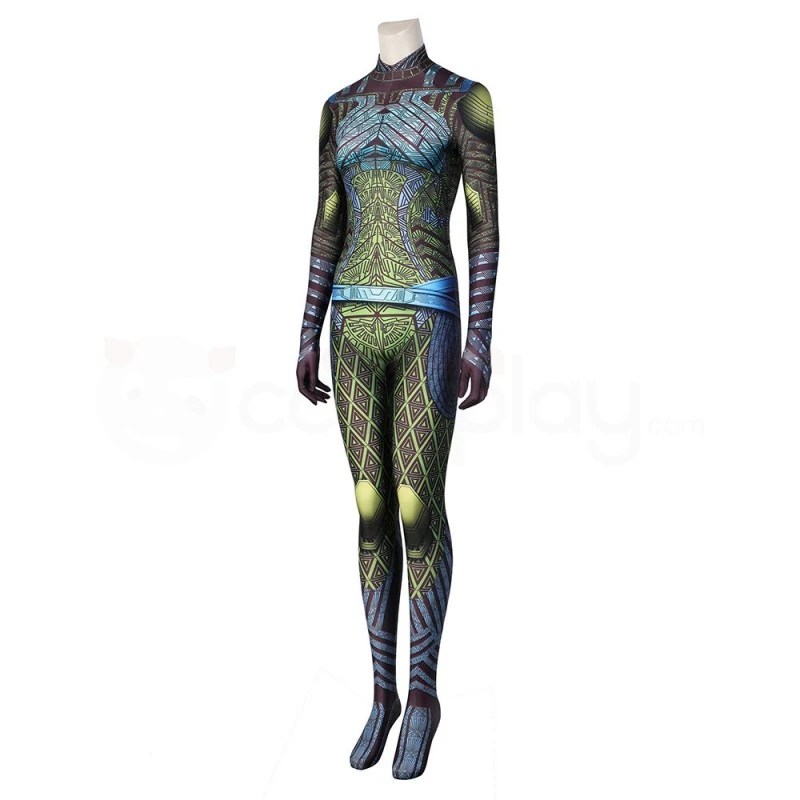 Black Panther Wakanda Forever Nakia Jumpsuit Cosplay Costumes - Image 2